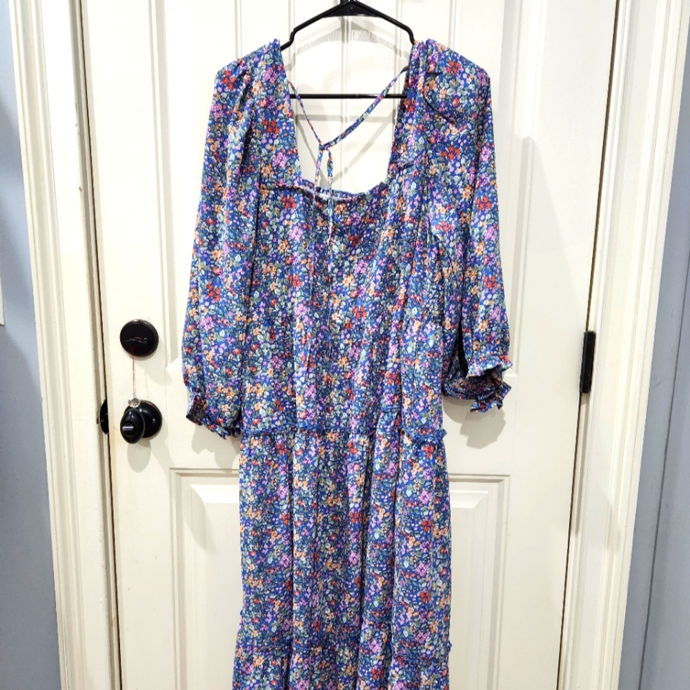 Umgee ditsy floral dress - size 1XL